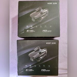 🎉 BUNDLE 2 New in the box-  SMS Drone Unmanned Aerial Vehicle 🎉